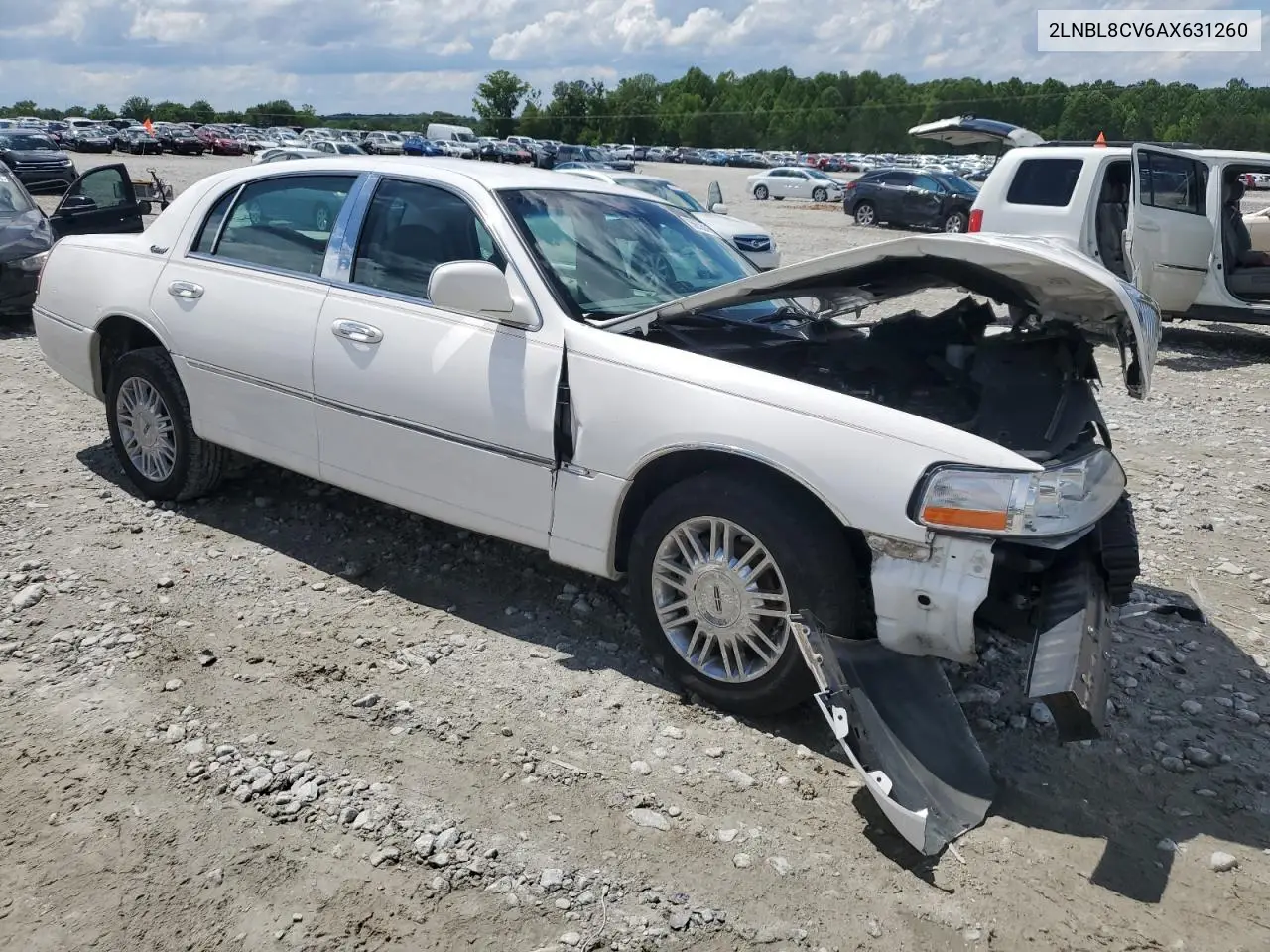 2010 Lincoln Town Car Signature Limited VIN: 2LNBL8CV6AX631260 Lot: 56726115