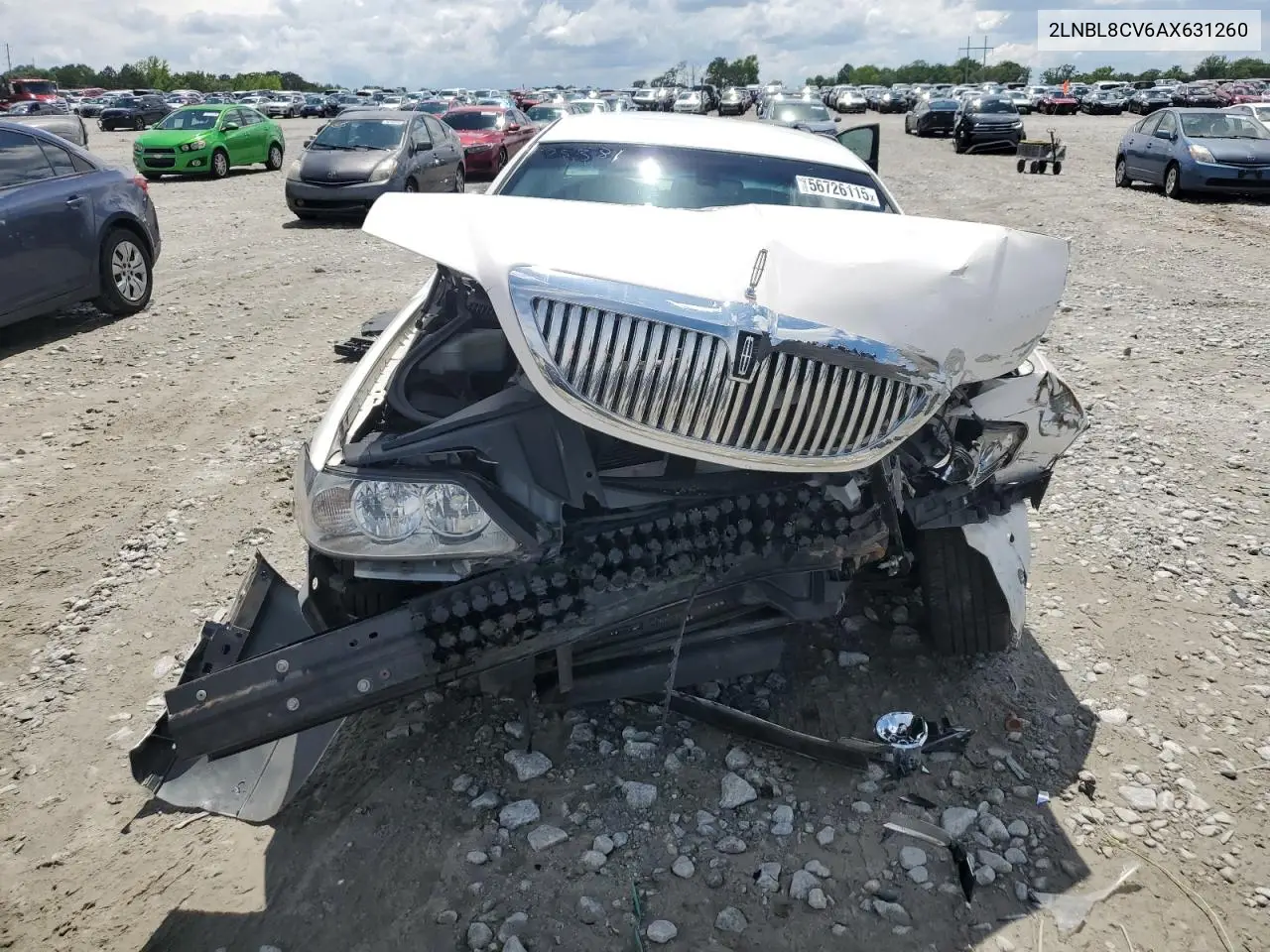 2010 Lincoln Town Car Signature Limited VIN: 2LNBL8CV6AX631260 Lot: 56726115