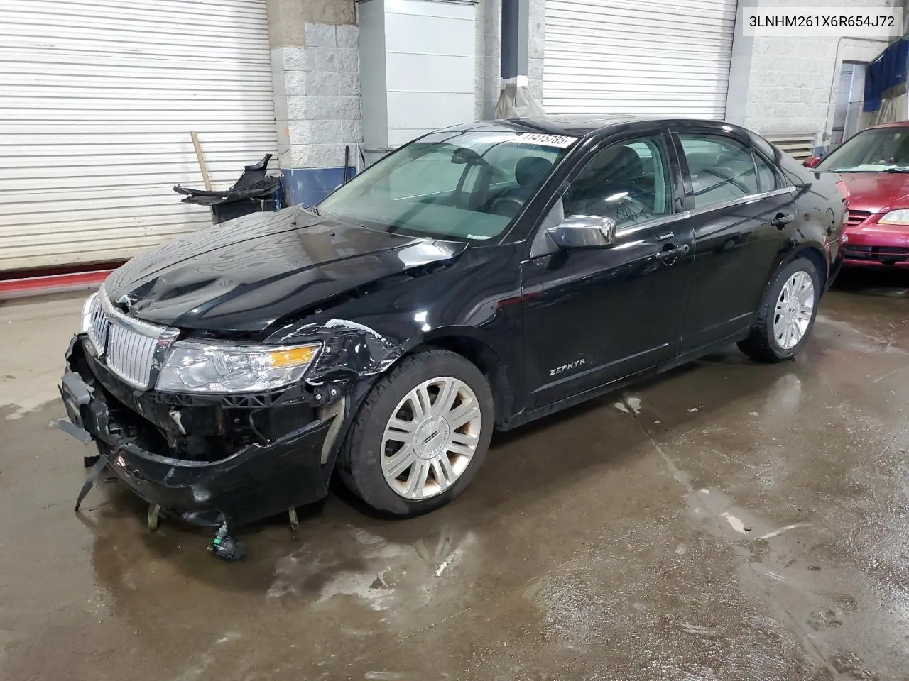 2006 Lincoln Zephyr VIN: 3LNHM261X6R654J72 Lot: 41415785