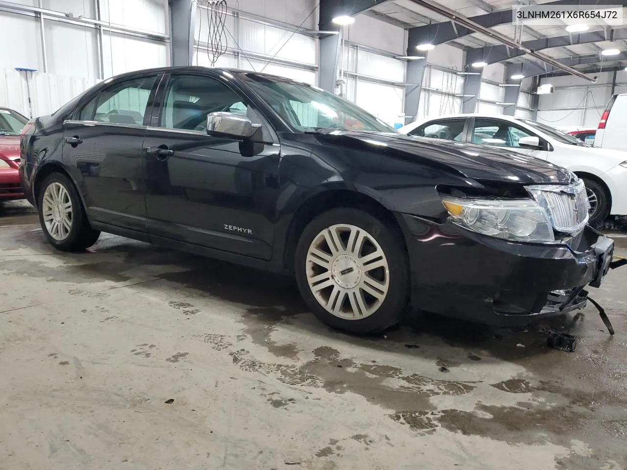 2006 Lincoln Zephyr VIN: 3LNHM261X6R654J72 Lot: 41415785