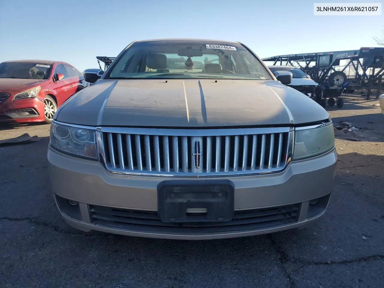 2006 Lincoln Zephyr VIN: 3LNHM261X6R621057 Lot: 42145745