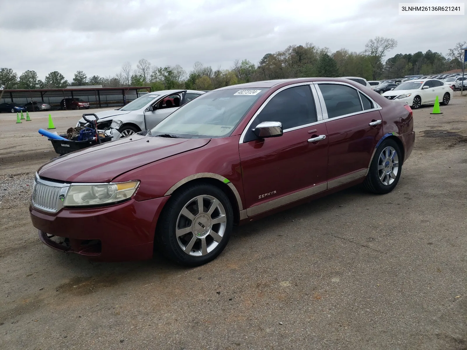 2006 Lincoln Zephyr VIN: 3LNHM26136R621241 Lot: 48273124