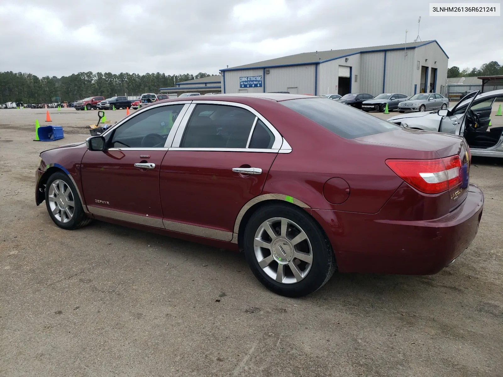 2006 Lincoln Zephyr VIN: 3LNHM26136R621241 Lot: 48273124