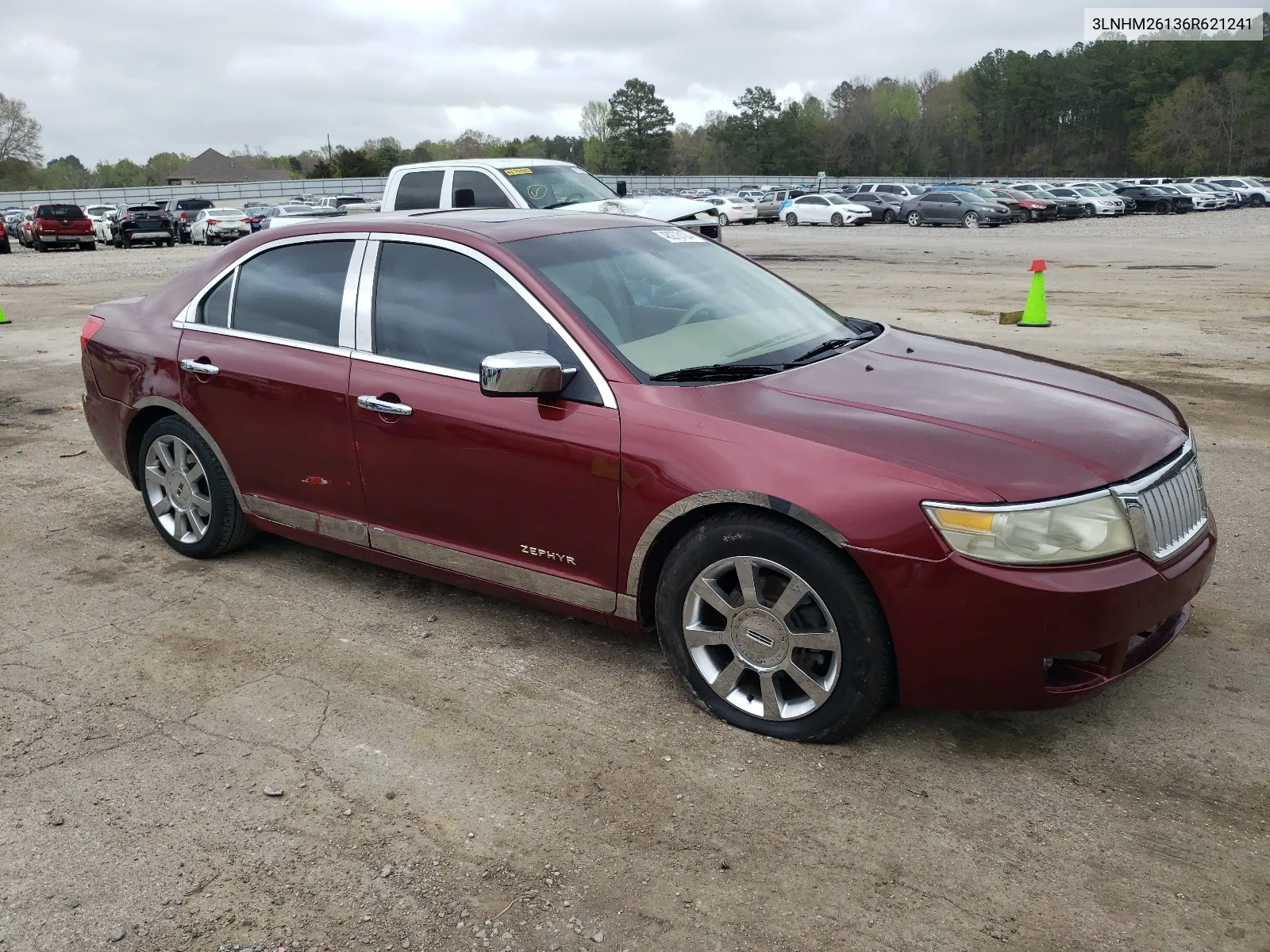 2006 Lincoln Zephyr VIN: 3LNHM26136R621241 Lot: 48273124