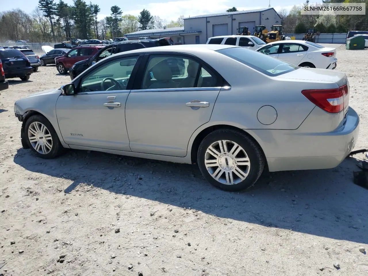 2006 Lincoln Zephyr VIN: 3LNHM26166R667758 Lot: 54474655