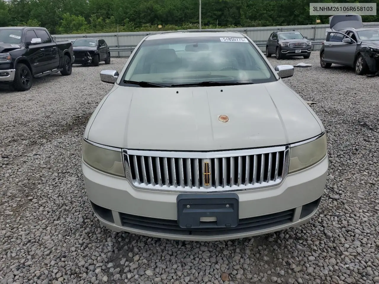 2006 Lincoln Zephyr VIN: 3LNHM26106R658103 Lot: 54890775