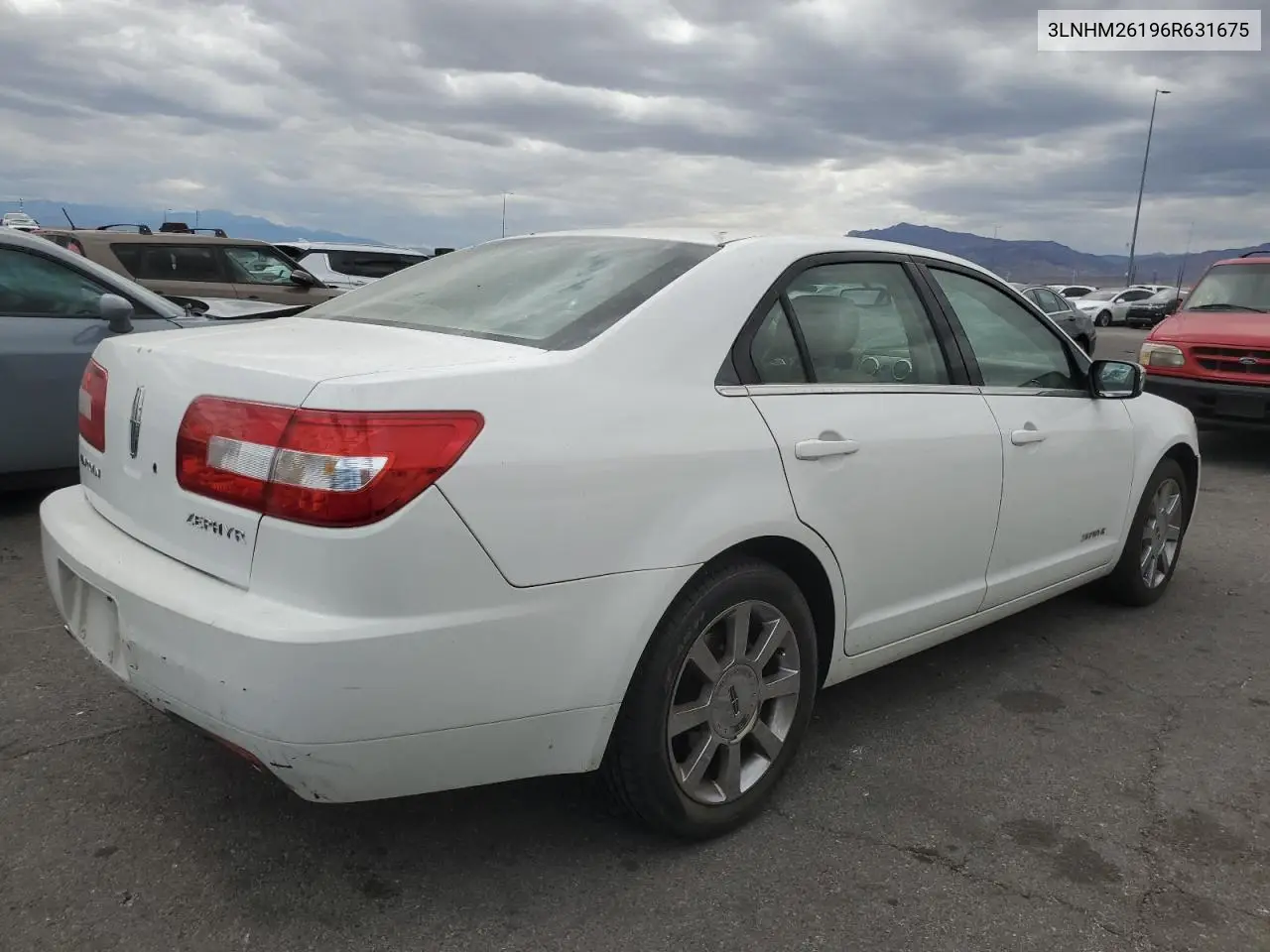 2006 Lincoln Zephyr VIN: 3LNHM26196R631675 Lot: 55121505