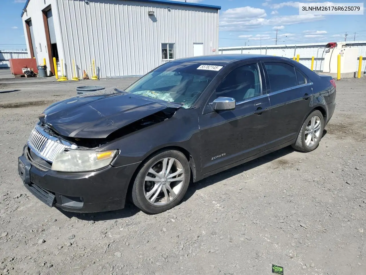 2006 Lincoln Zephyr VIN: 3LNHM26176R625079 Lot: 55782145