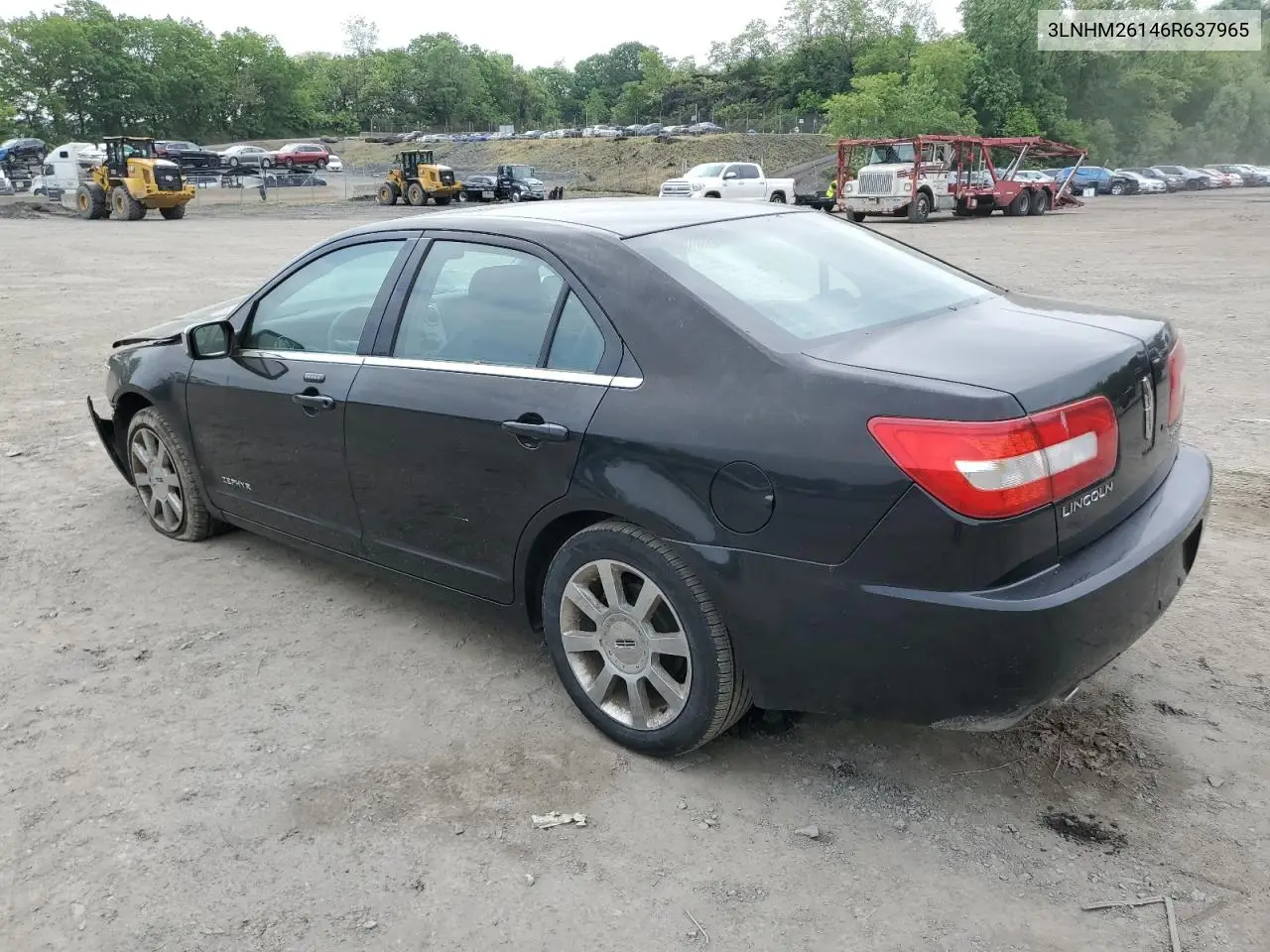 2006 Lincoln Zephyr VIN: 3LNHM26146R637965 Lot: 57458845