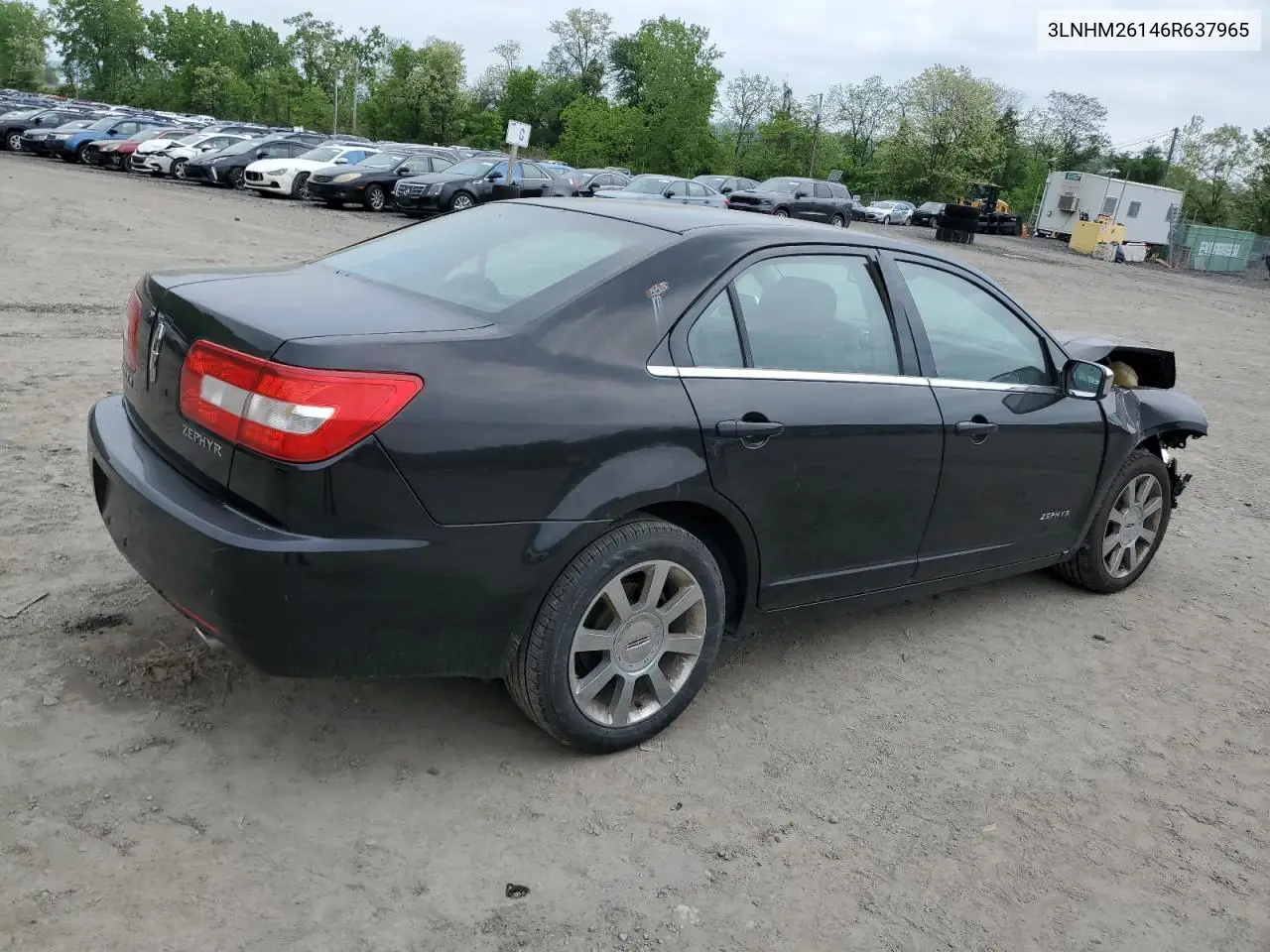 2006 Lincoln Zephyr VIN: 3LNHM26146R637965 Lot: 57458845