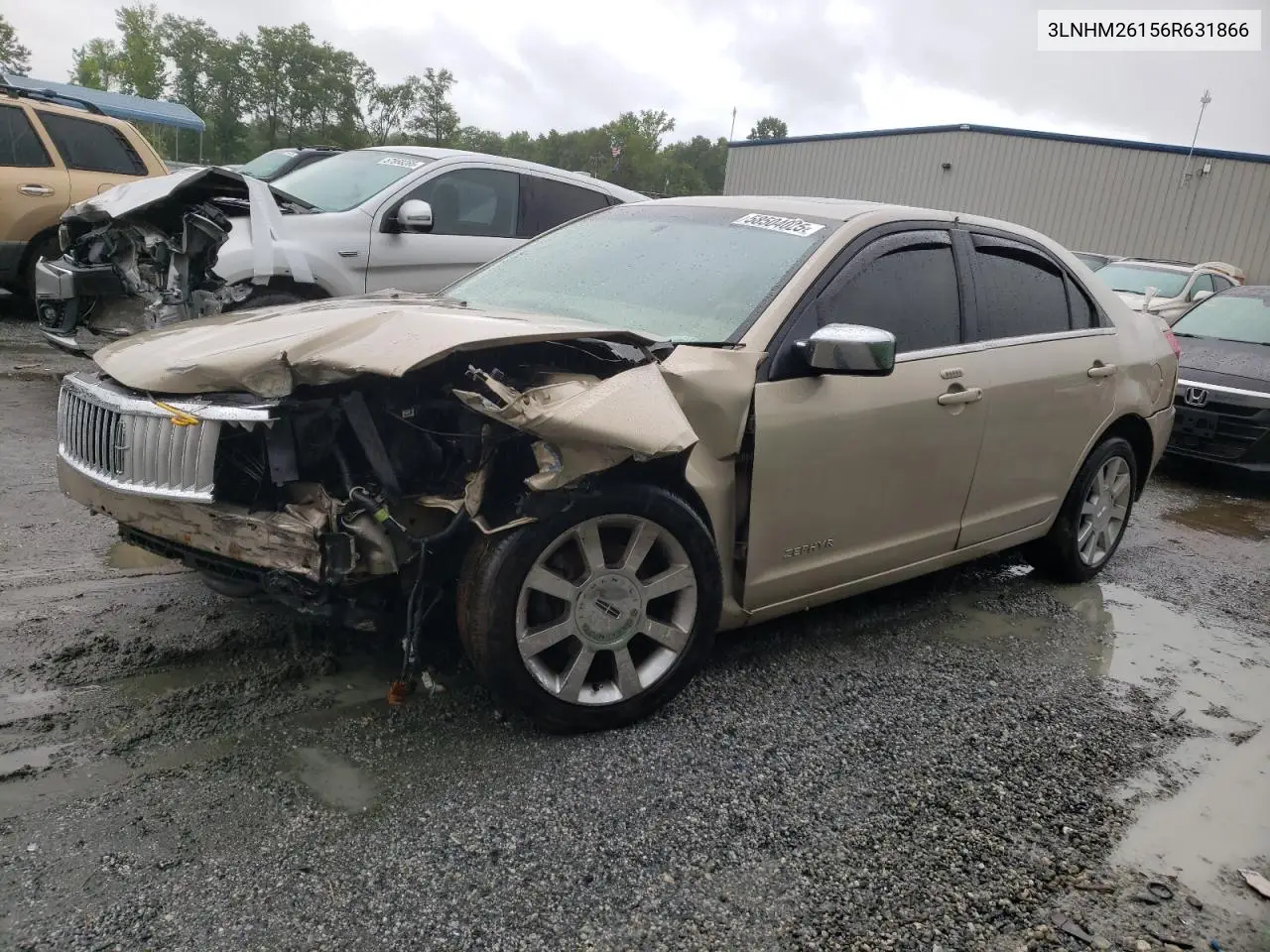 2006 Lincoln Zephyr VIN: 3LNHM26156R631866 Lot: 58504025