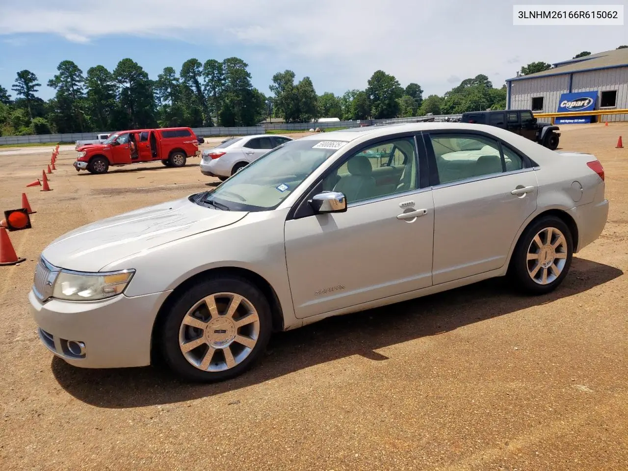 2006 Lincoln Zephyr VIN: 3LNHM26166R615062 Lot: 59008635