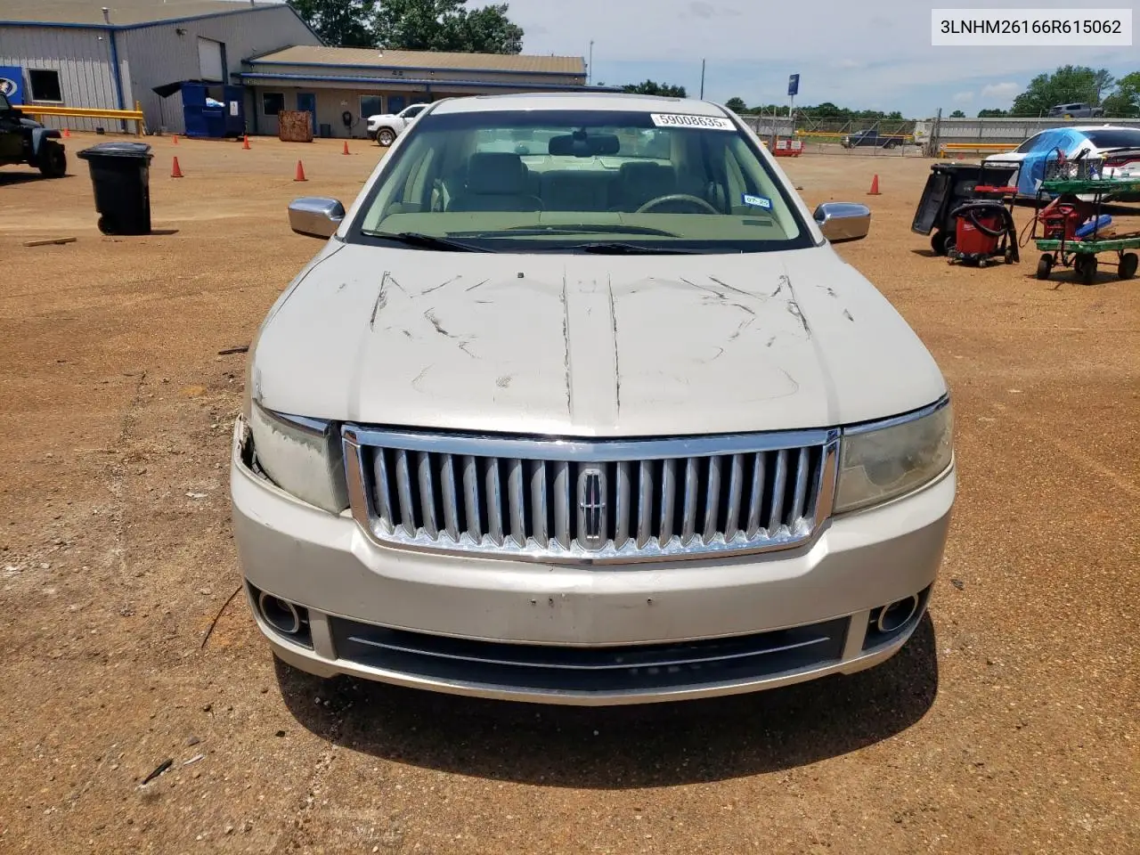 2006 Lincoln Zephyr VIN: 3LNHM26166R615062 Lot: 59008635