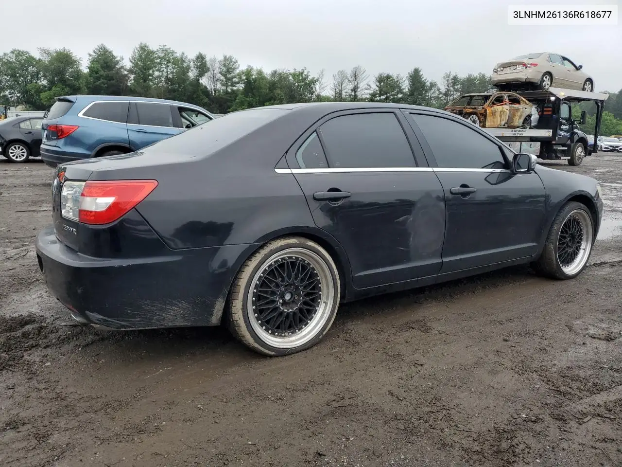 2006 Lincoln Zephyr VIN: 3LNHM26136R618677 Lot: 61392595
