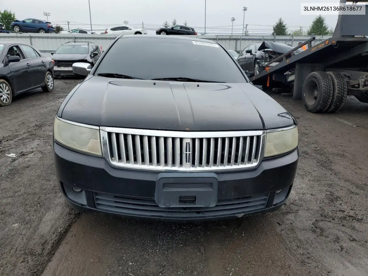 2006 Lincoln Zephyr VIN: 3LNHM26136R618677 Lot: 61392595