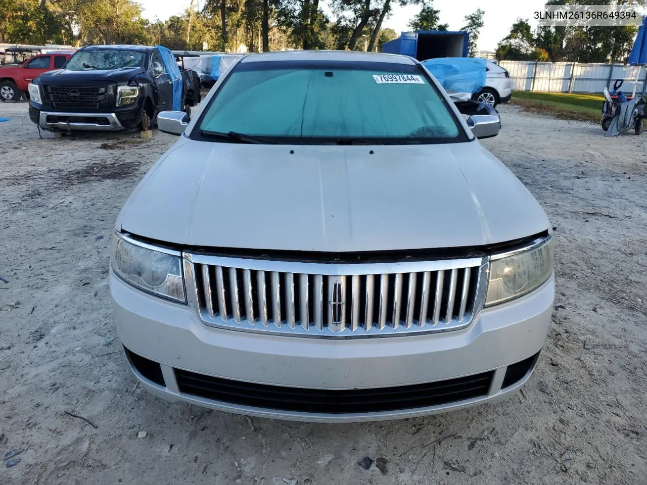 2006 Lincoln Zephyr VIN: 3LNHM26136R649394 Lot: 76997844
