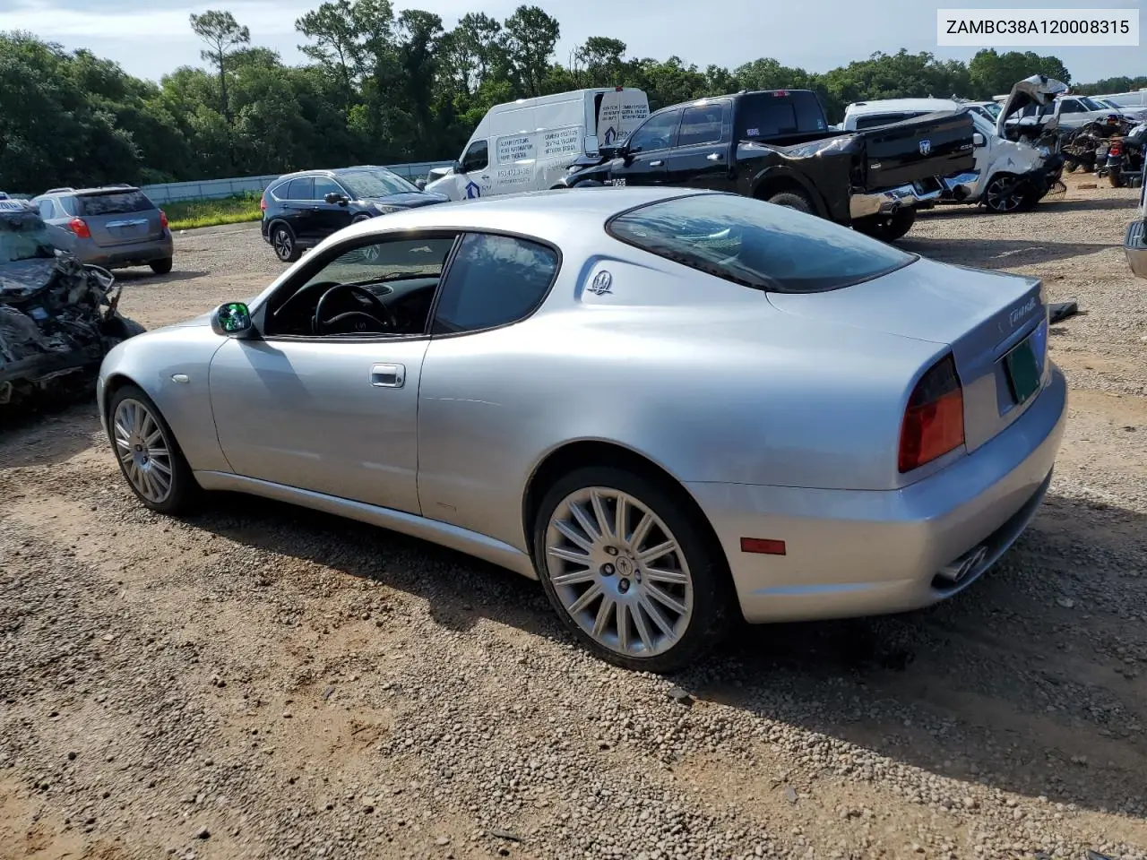 2002 Maserati Coupe Gt VIN: ZAMBC38A120008315 Lot: 63044885