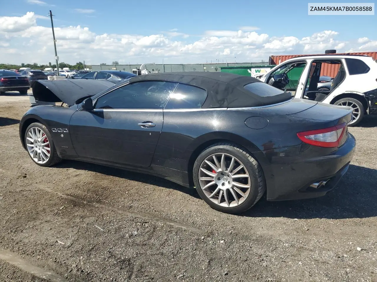 2011 Maserati Granturismo S VIN: ZAM45KMA7B0058588 Lot: 47044555