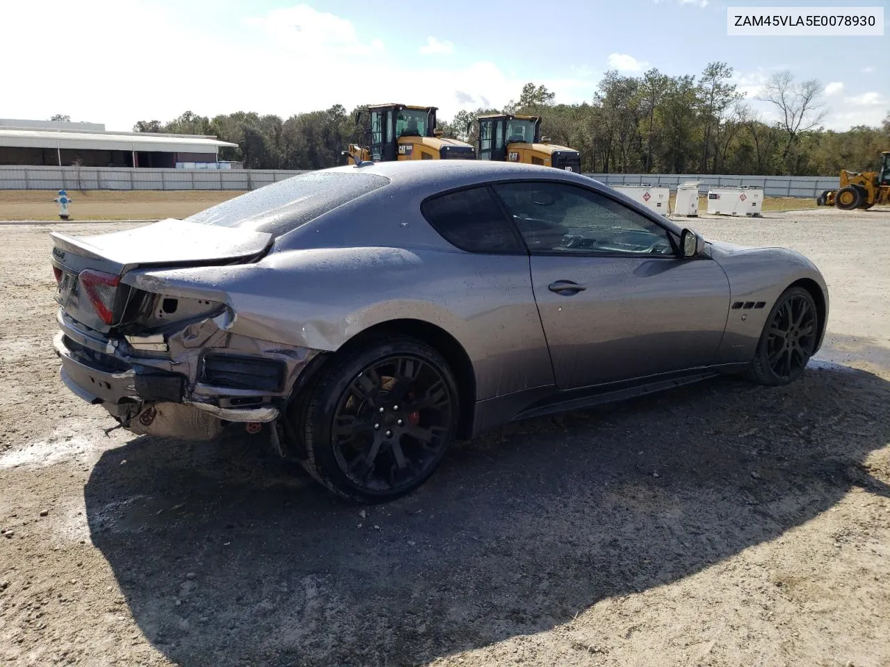 2014 Maserati Granturismo S VIN: ZAM45VLA5E0078930 Lot: 39086153
