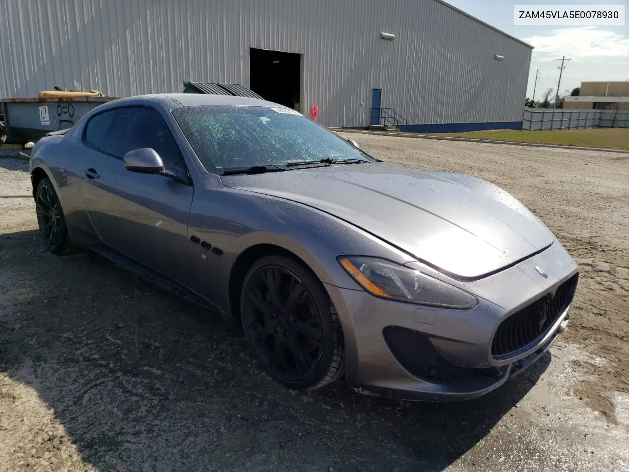 2014 Maserati Granturismo S VIN: ZAM45VLA5E0078930 Lot: 39086153