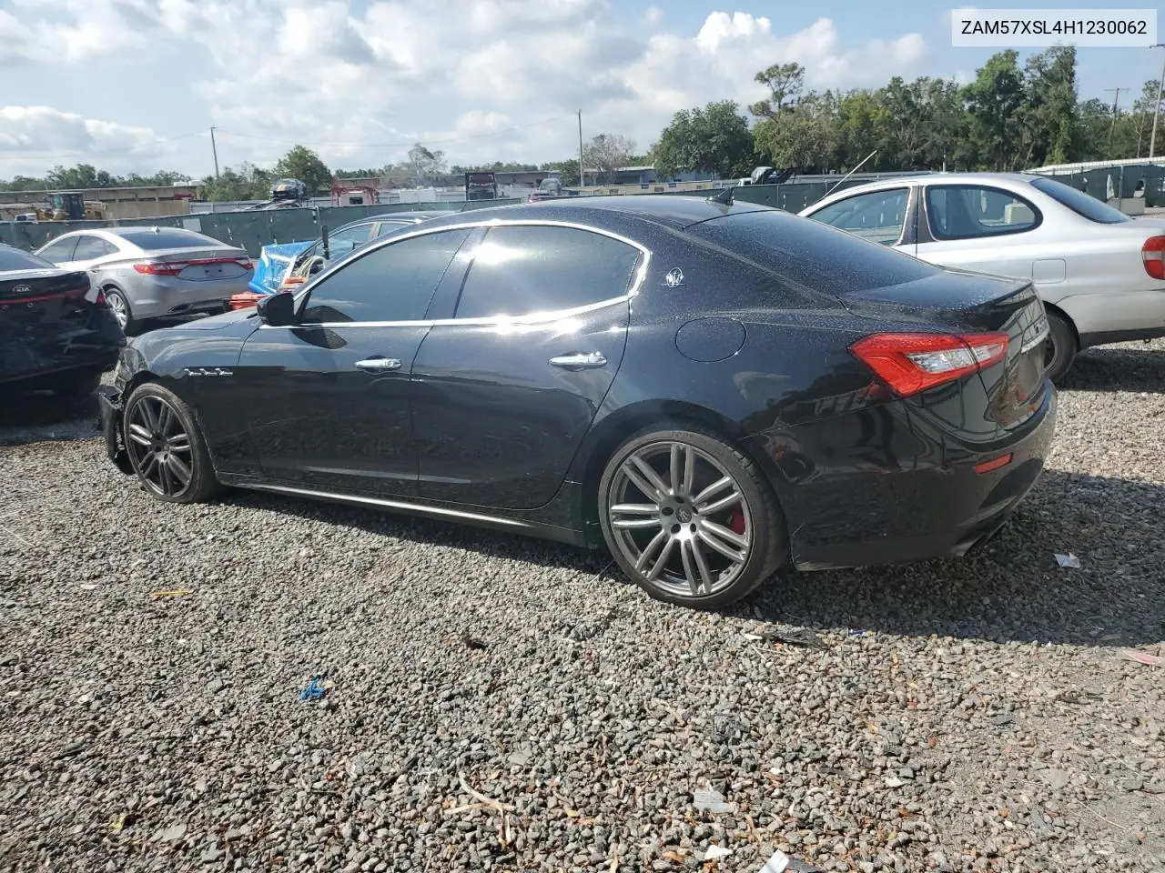 2017 Maserati Ghibli Luxury VIN: ZAM57XSL4H1230062 Lot: 54905275