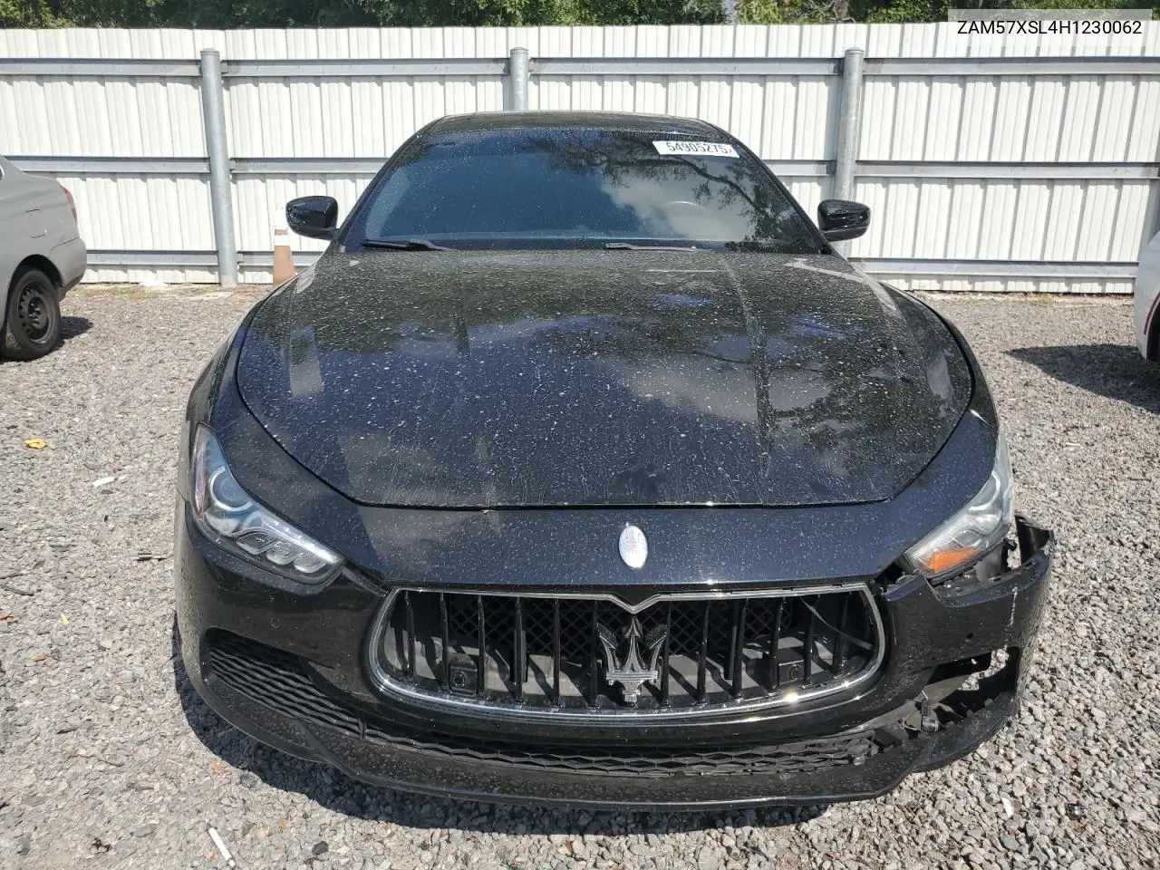 2017 Maserati Ghibli Luxury VIN: ZAM57XSL4H1230062 Lot: 54905275