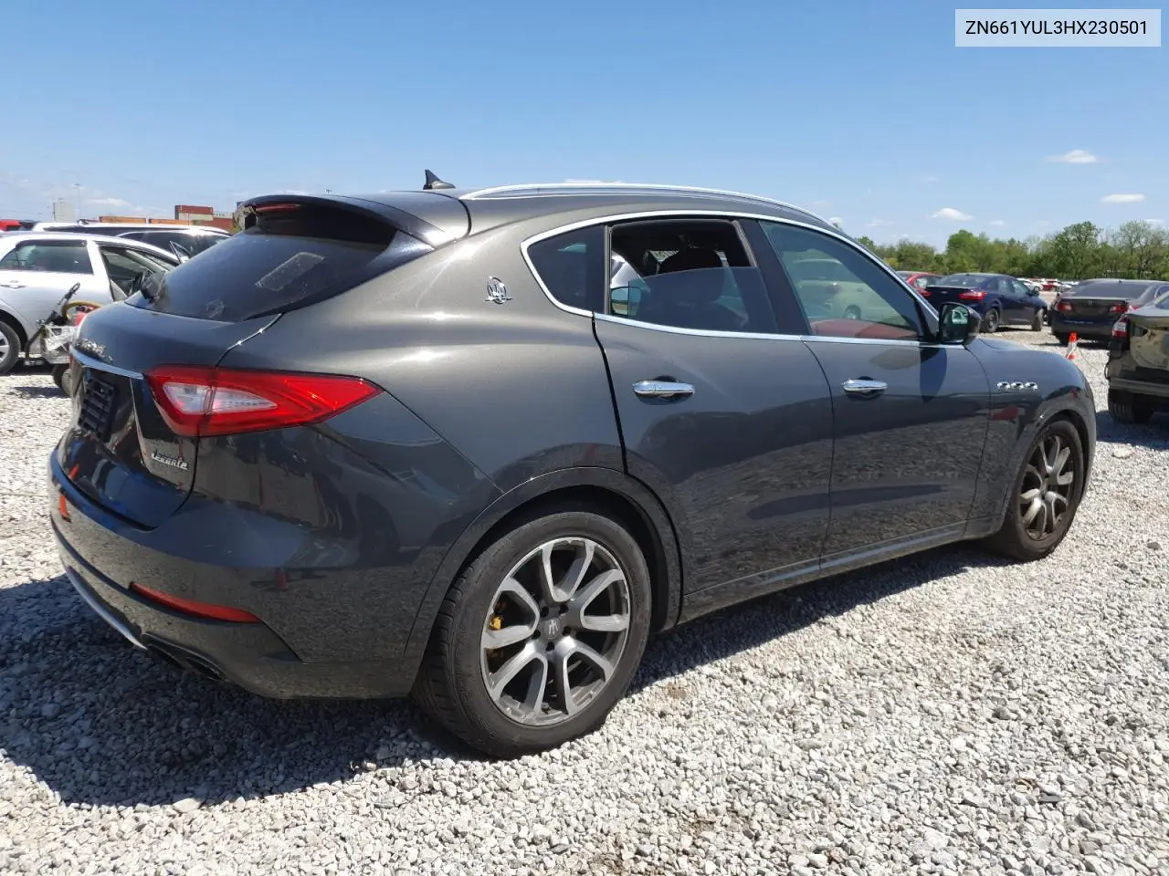 2017 Maserati Levante S Luxury VIN: ZN661YUL3HX230501 Lot: 56380275