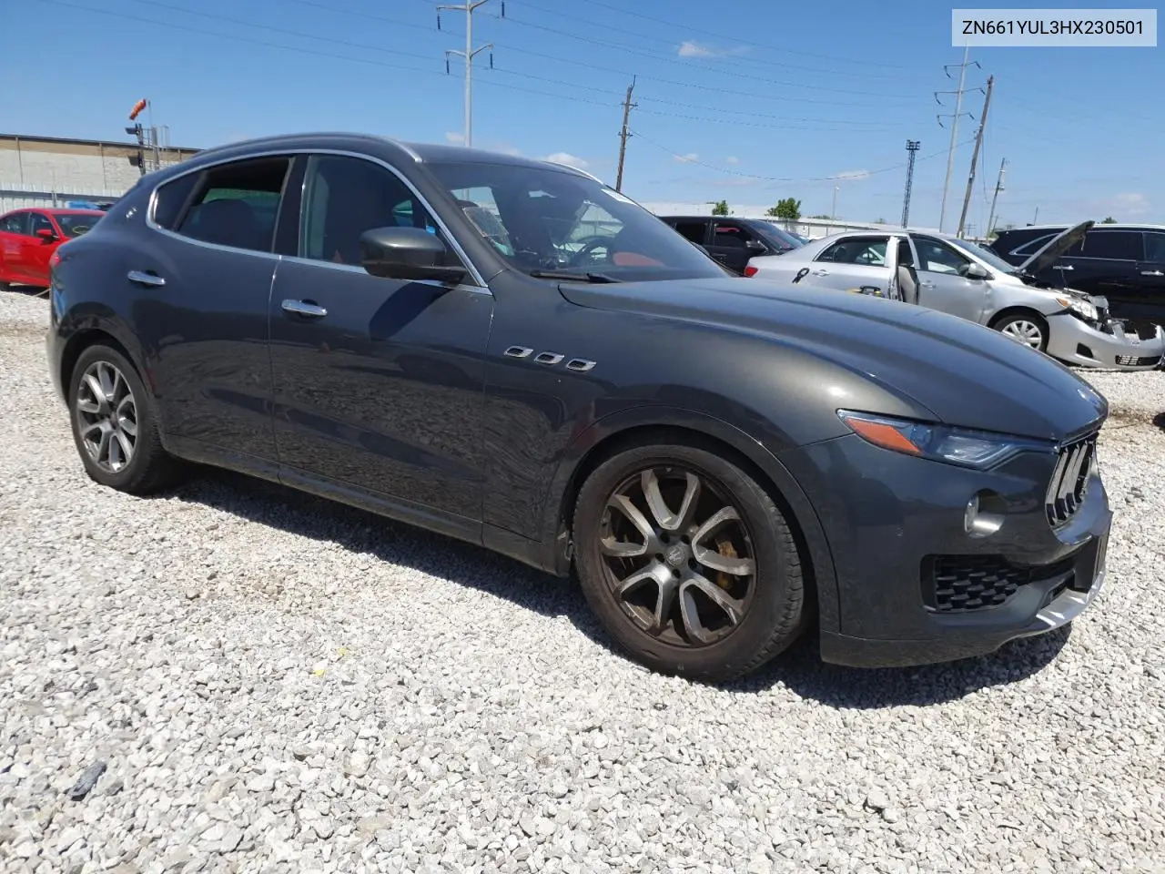 2017 Maserati Levante S Luxury VIN: ZN661YUL3HX230501 Lot: 56380275