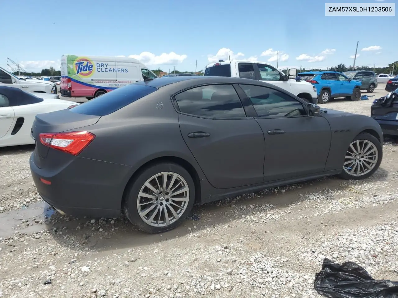2017 Maserati Ghibli Luxury VIN: ZAM57XSL0H1203506 Lot: 56698805