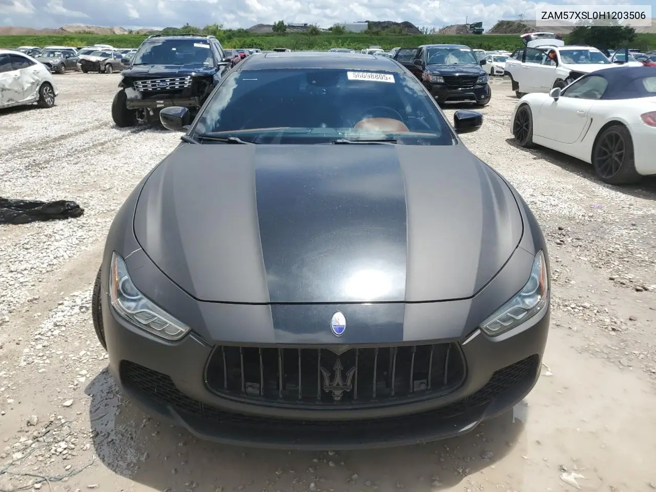2017 Maserati Ghibli Luxury VIN: ZAM57XSL0H1203506 Lot: 56698805
