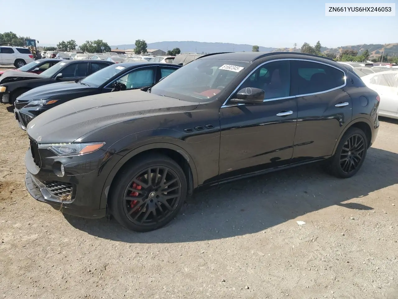 2017 Maserati Levante S Sport VIN: ZN661YUS6HX246053 Lot: 61692345