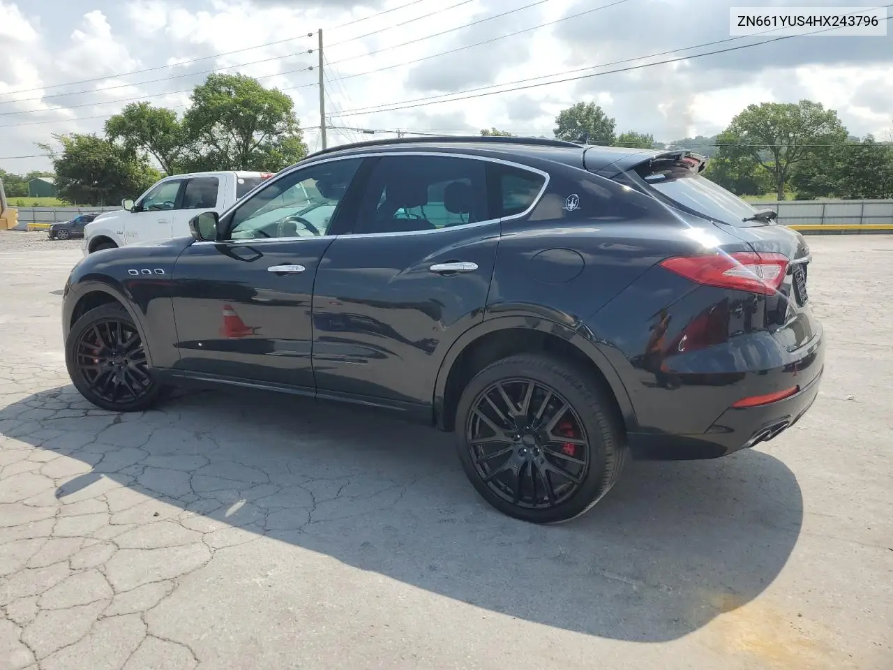 2017 Maserati Levante S Sport VIN: ZN661YUS4HX243796 Lot: 62575055