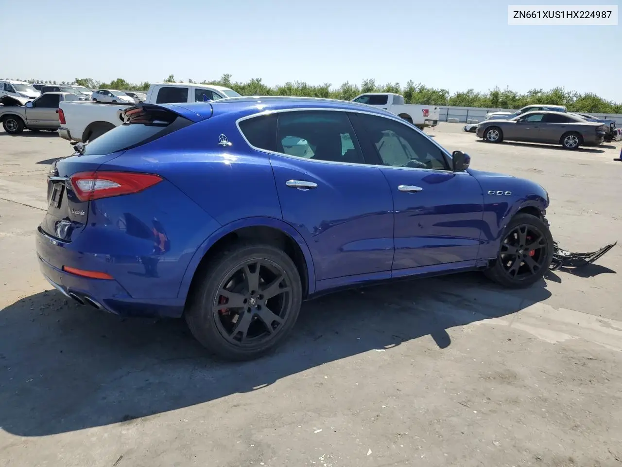 2017 Maserati Levante Sport VIN: ZN661XUS1HX224987 Lot: 62612635