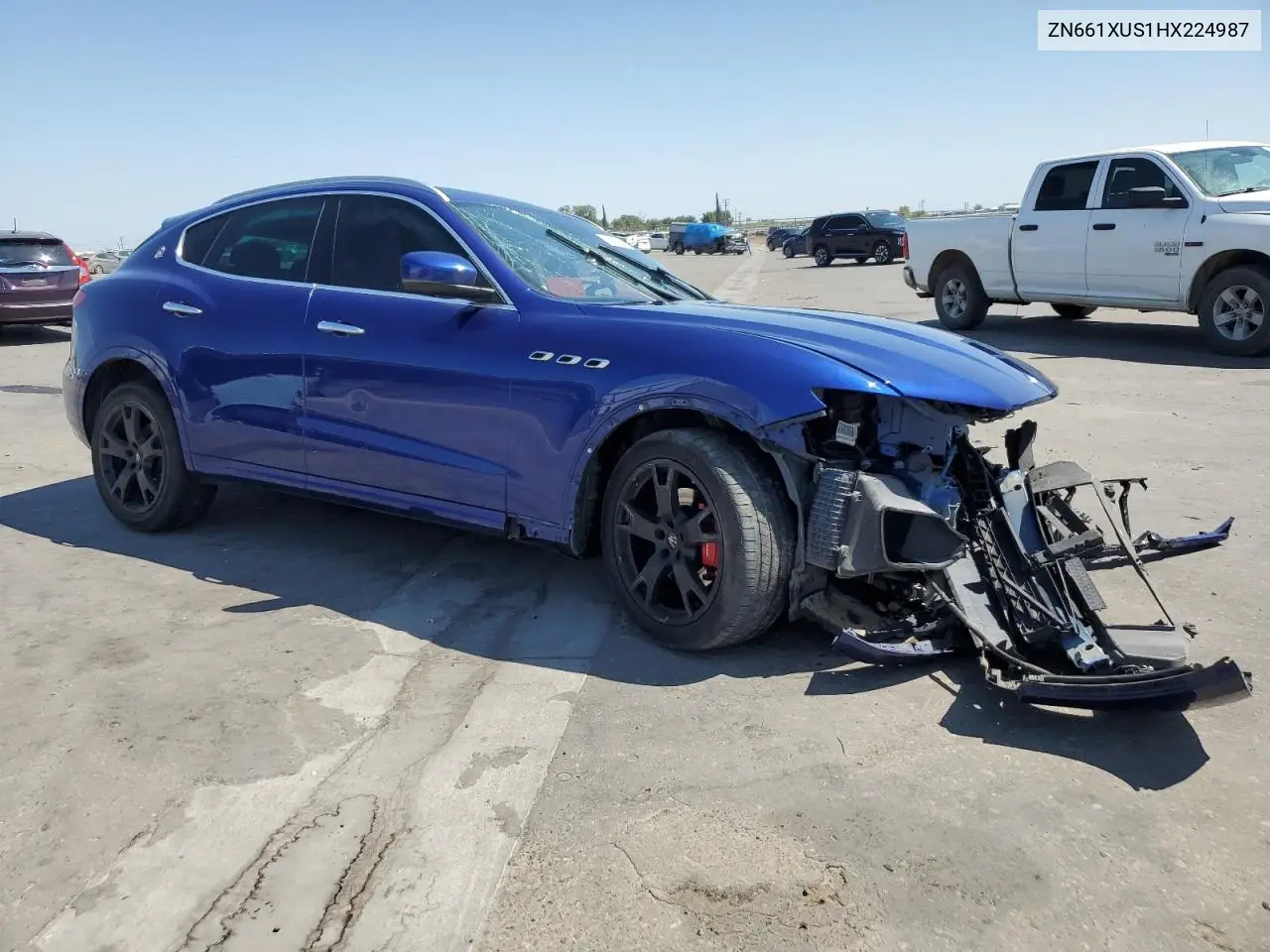 2017 Maserati Levante Sport VIN: ZN661XUS1HX224987 Lot: 62612635
