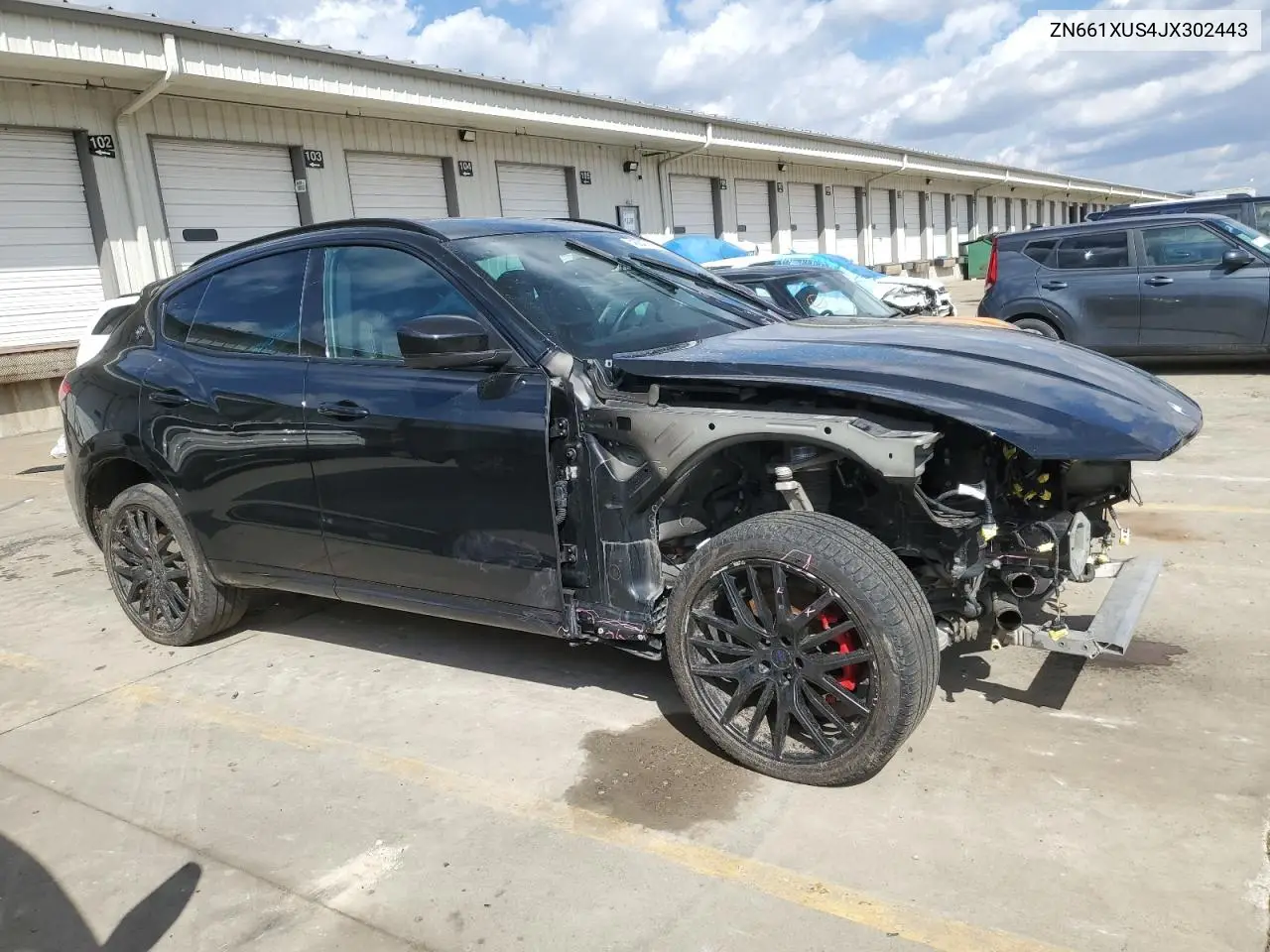 2018 Maserati Levante Sport VIN: ZN661XUS4JX302443 Lot: 46847125