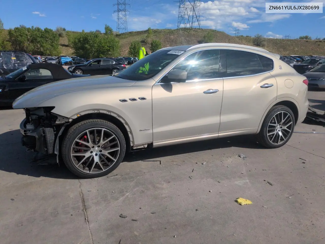 2018 Maserati Levante S Luxury VIN: ZN661YUL6JX280699 Lot: 55584065