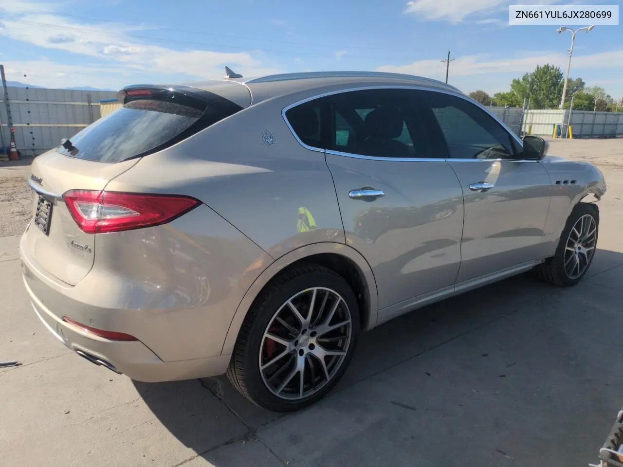 2018 Maserati Levante S Luxury VIN: ZN661YUL6JX280699 Lot: 55584065