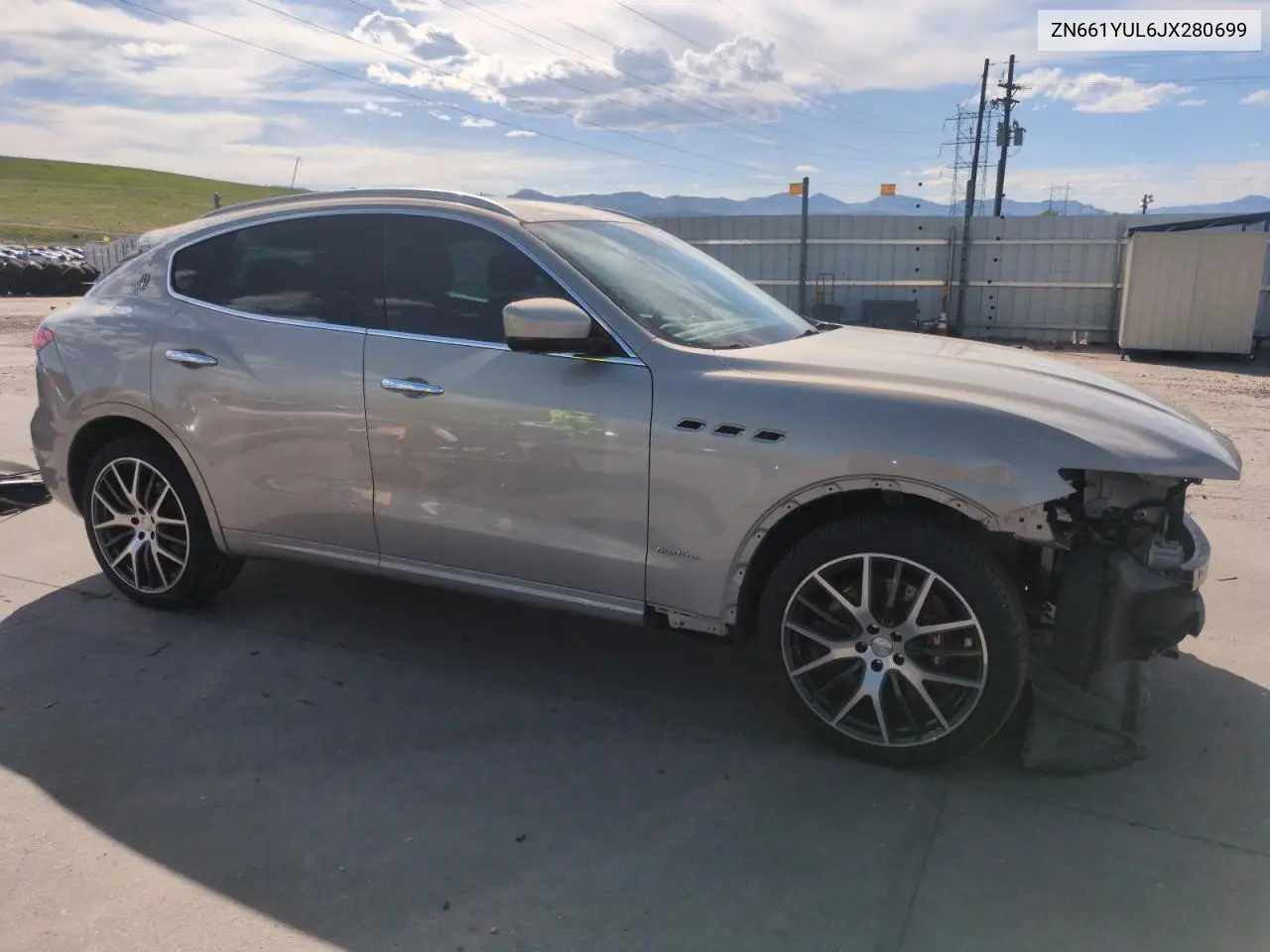 2018 Maserati Levante S Luxury VIN: ZN661YUL6JX280699 Lot: 55584065