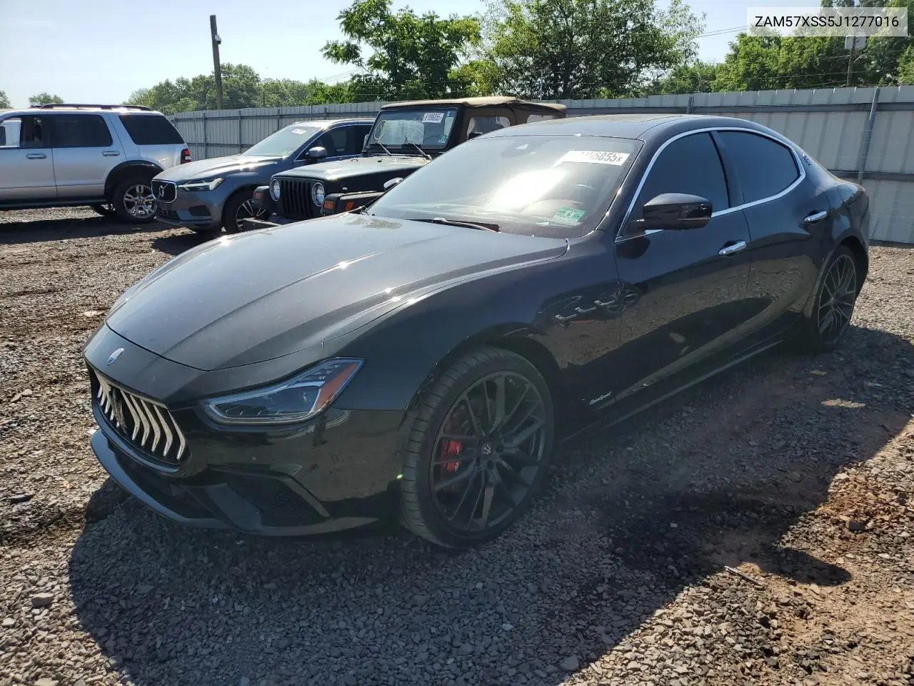 2018 Maserati Ghibli Sport VIN: ZAM57XSS5J1277016 Lot: 62155855