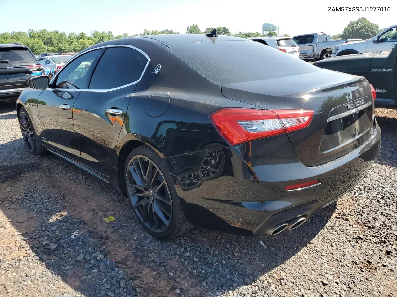 2018 Maserati Ghibli Sport VIN: ZAM57XSS5J1277016 Lot: 62155855