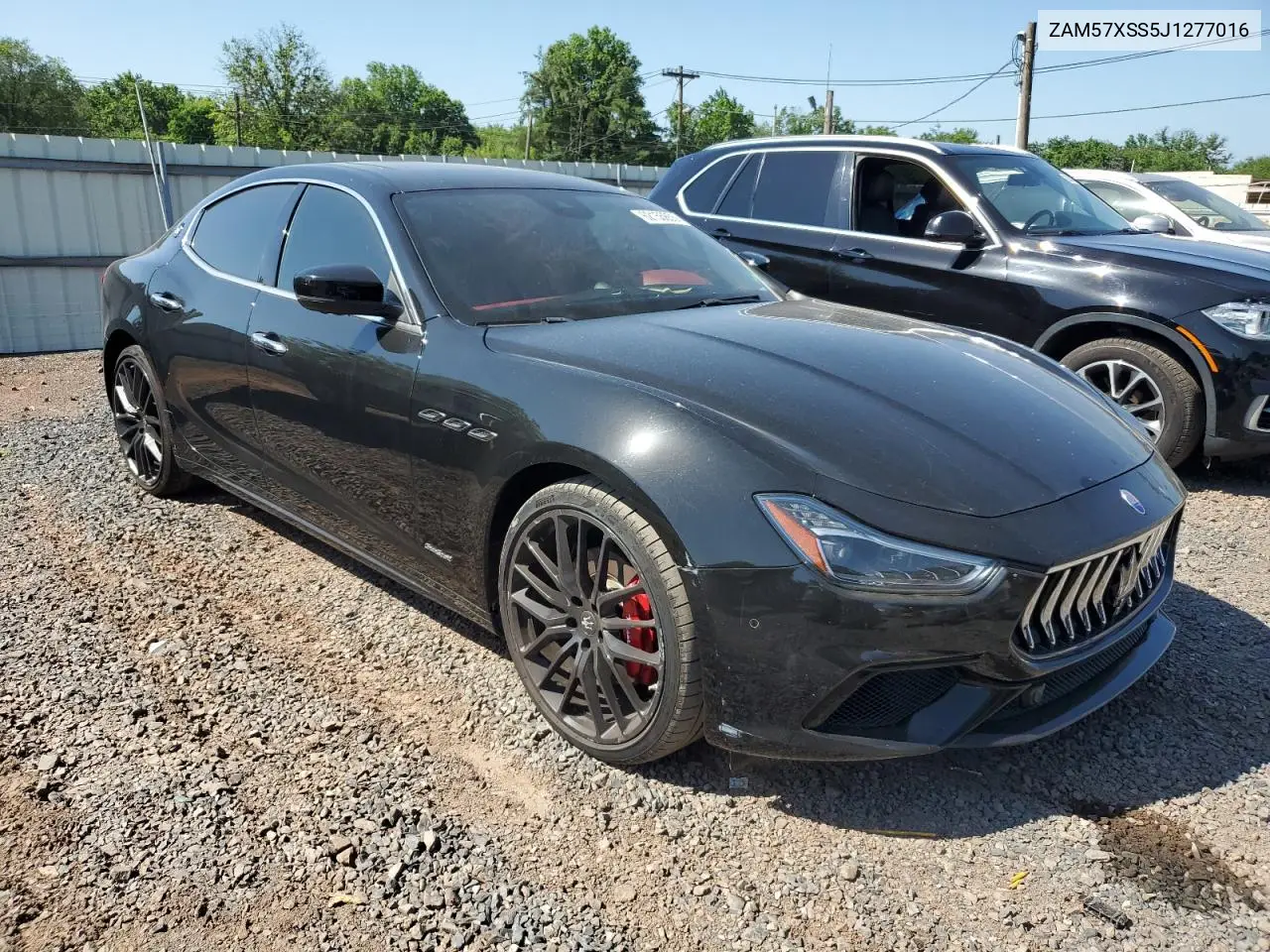 2018 Maserati Ghibli Sport VIN: ZAM57XSS5J1277016 Lot: 62155855