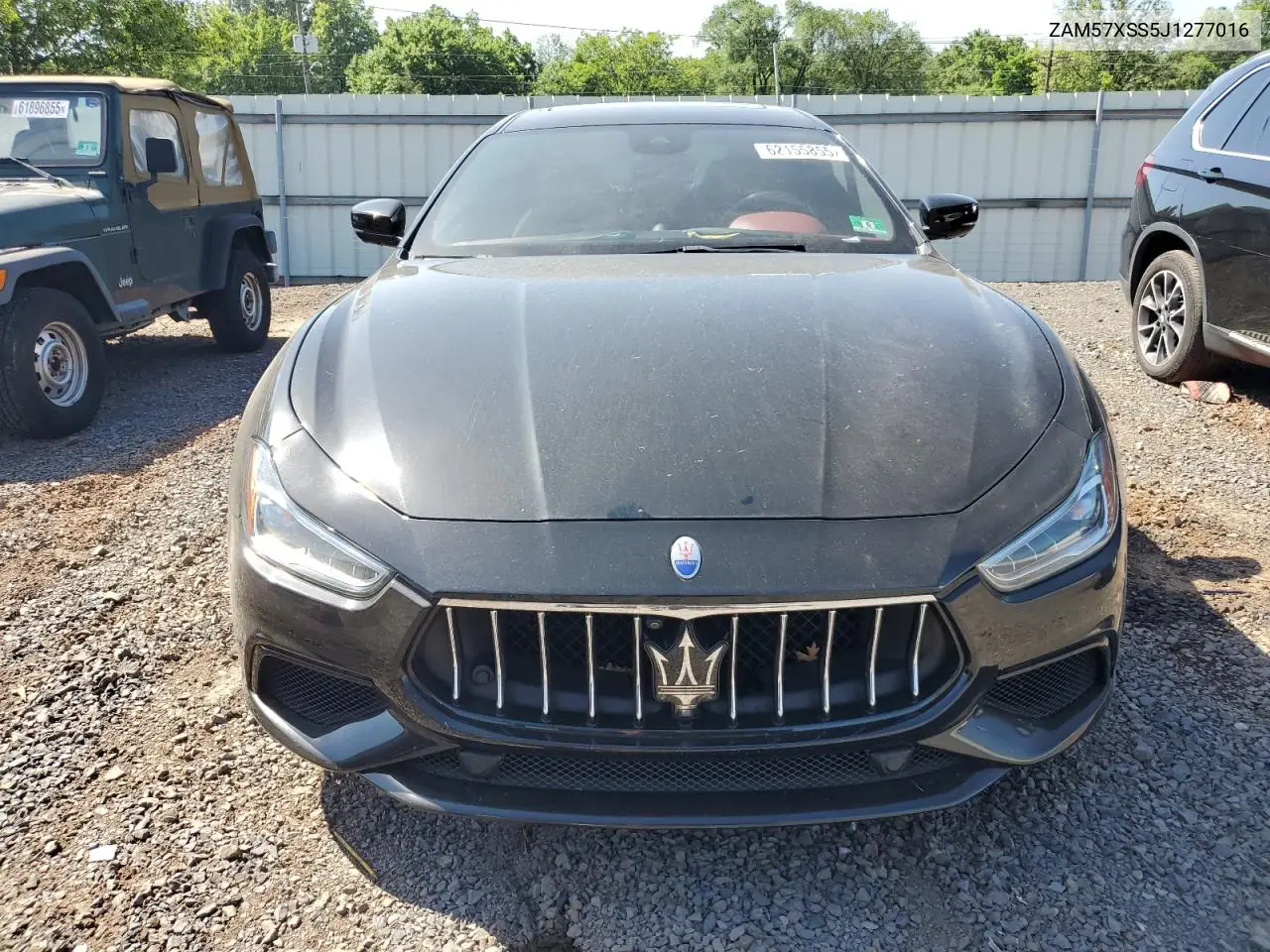 2018 Maserati Ghibli Sport VIN: ZAM57XSS5J1277016 Lot: 62155855
