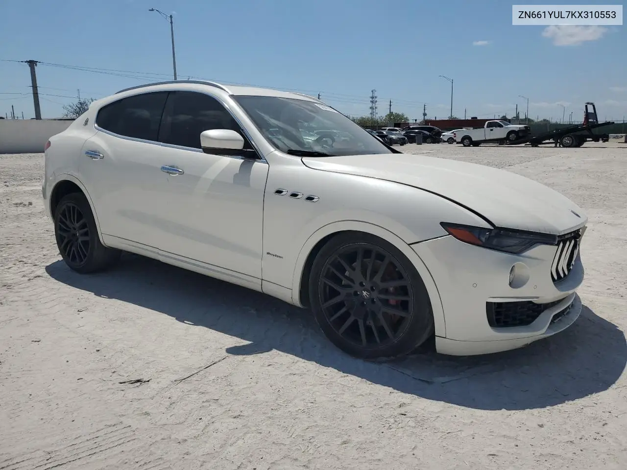 2019 Maserati Levante S Luxury VIN: ZN661YUL7KX310553 Lot: 52947585