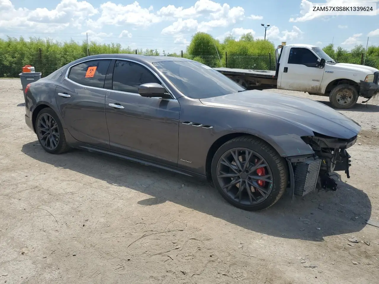 2019 Maserati Ghibli Sport VIN: ZAM57XSS8K1339624 Lot: 63579005