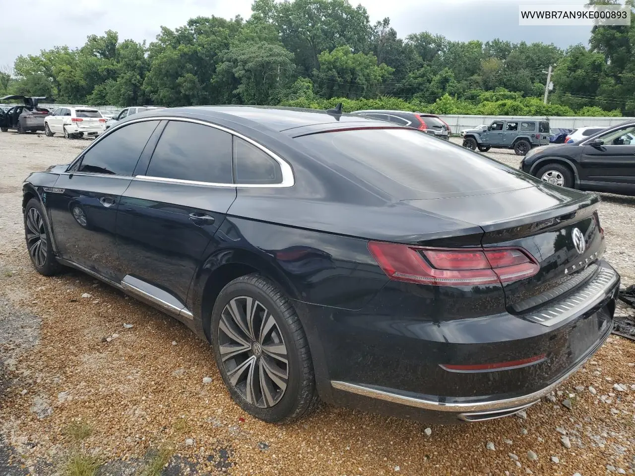 2019 Volkswagen Arteon Se VIN: WVWBR7AN9KE000893 Lot: 65250865