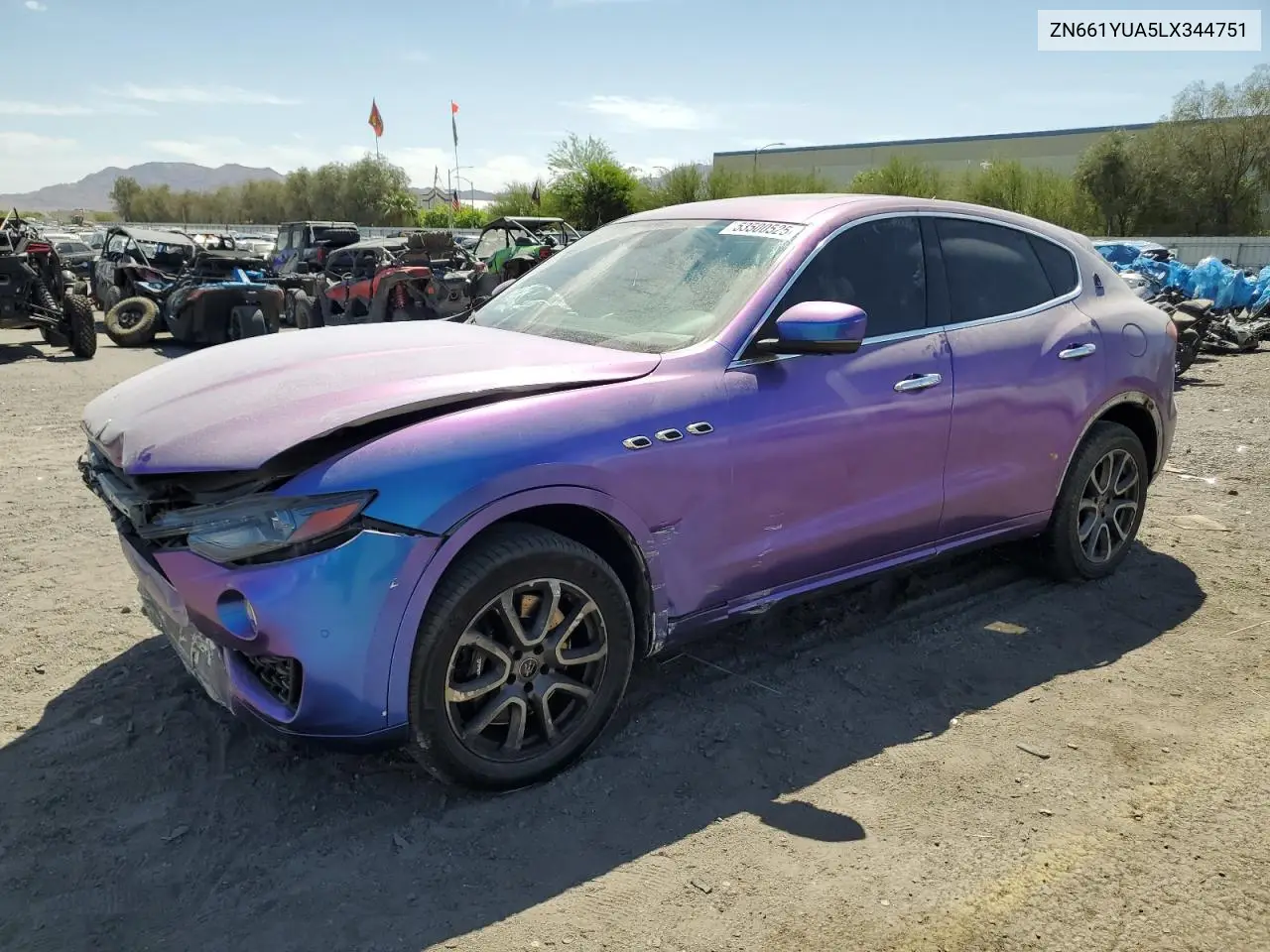 2020 Maserati Levante S VIN: ZN661YUA5LX344751 Lot: 53500525