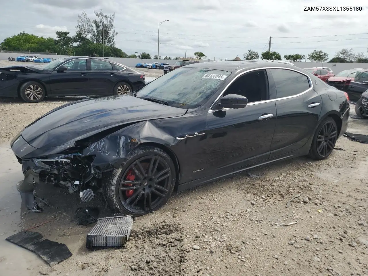 2020 Maserati Ghibli Sport VIN: ZAM57XSSXL1355180 Lot: 63120845