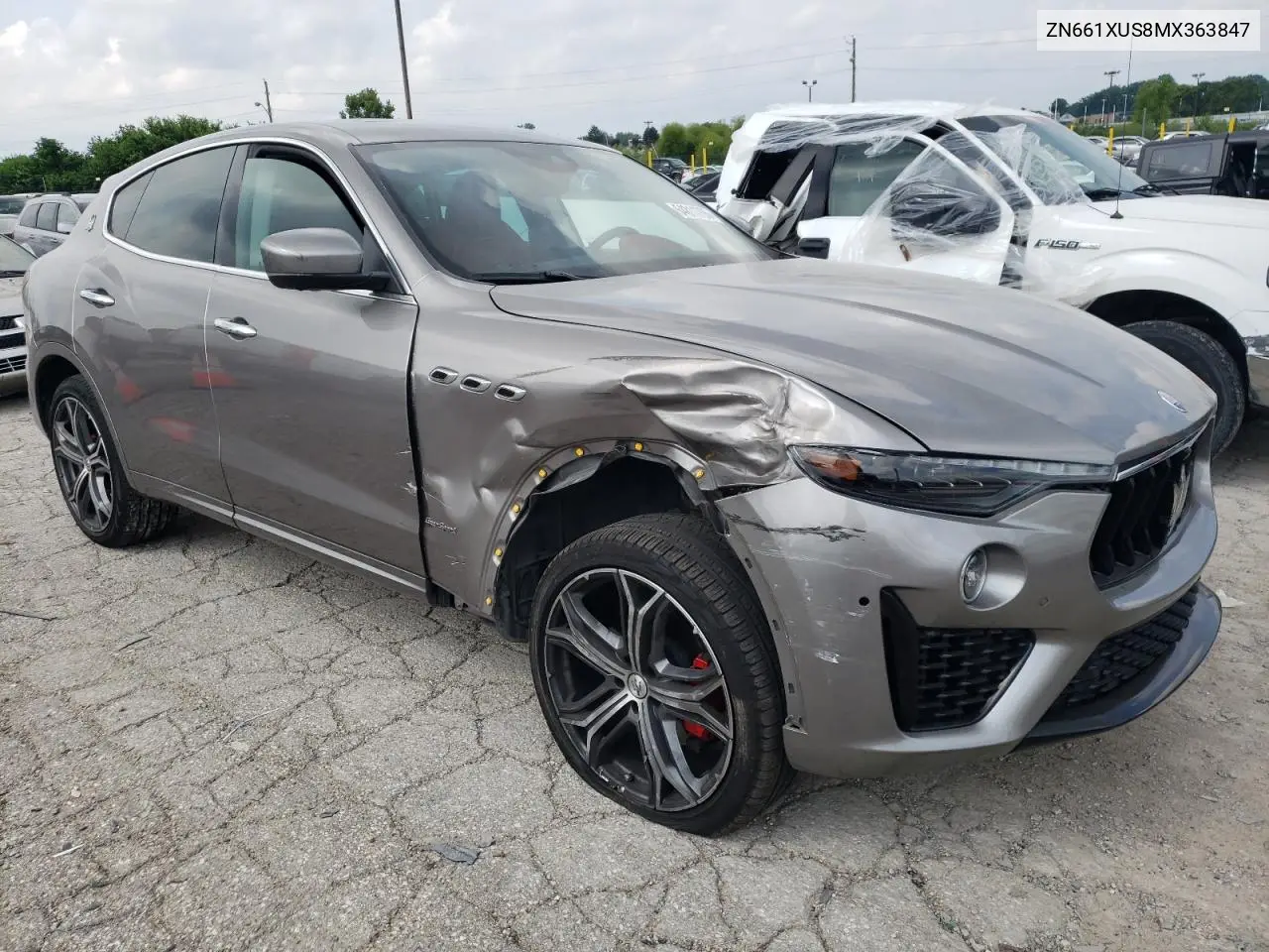 2021 Maserati Levante Sport VIN: ZN661XUS8MX363847 Lot: 64811705
