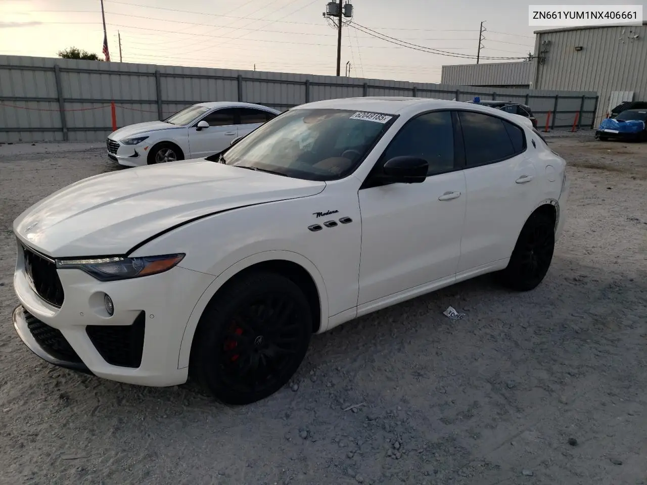 2022 Maserati Levante Modena VIN: ZN661YUM1NX406661 Lot: 62049185