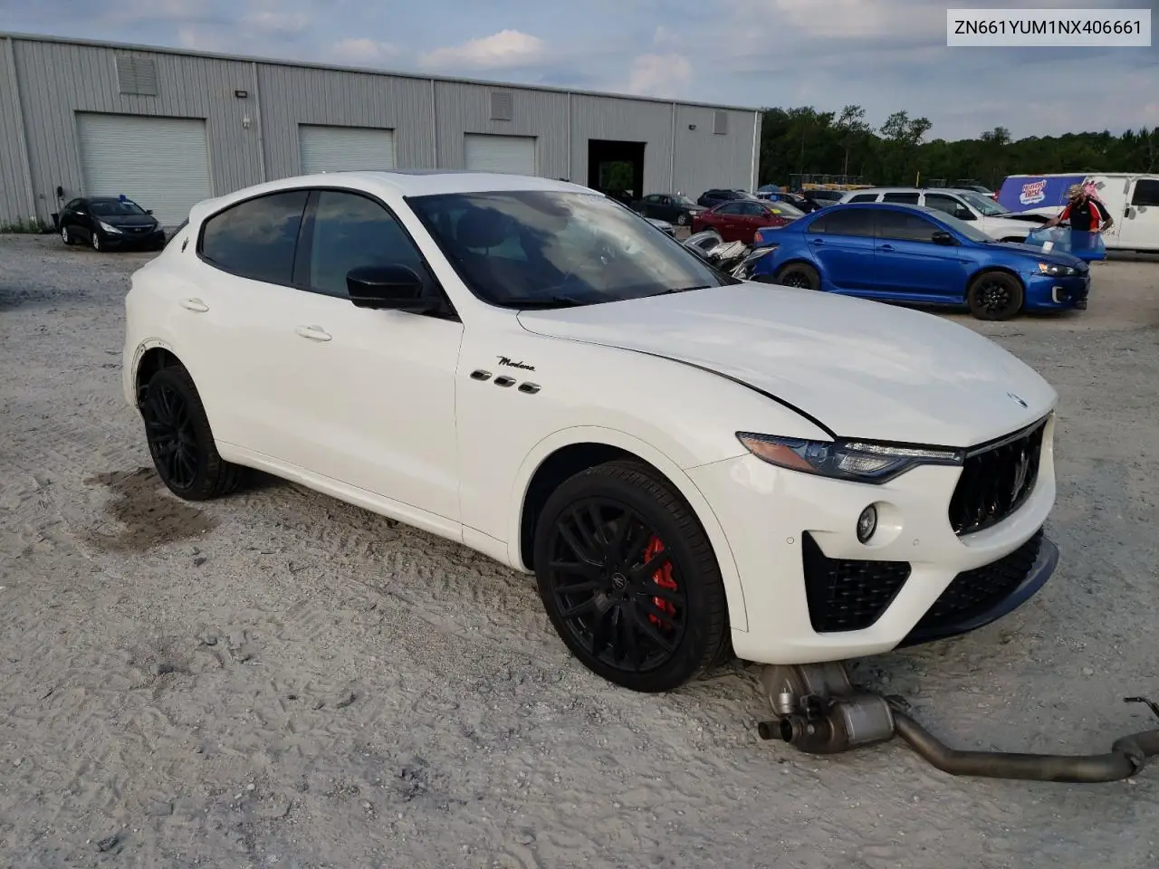 2022 Maserati Levante Modena VIN: ZN661YUM1NX406661 Lot: 62049185